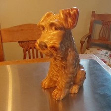 Vintage Sylvac 1379 Terrier Dog Figurine In  Beige