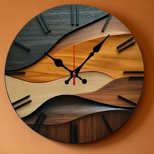 Nordic wooden silent wall - wooden,