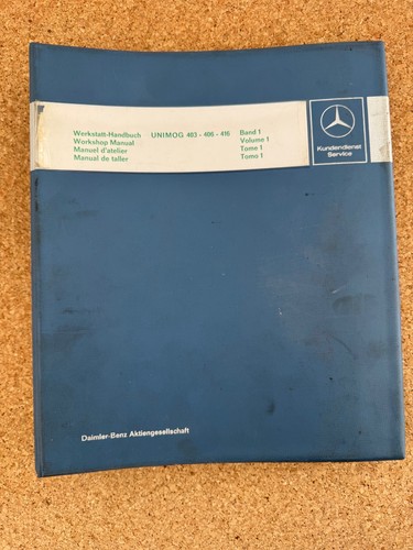 Mercedes benz unimog 403 406 - mercedes-benz,