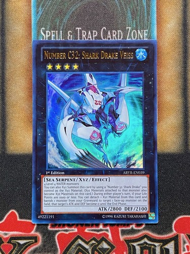 Yugioh number c32 shark drake - c32:,