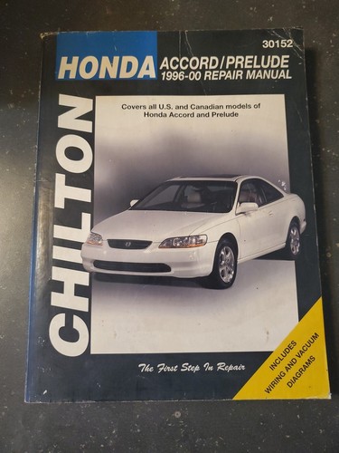 Honda accord prelude 1996 - accord, 1996-2000
