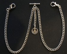 Double Albert pocket watch