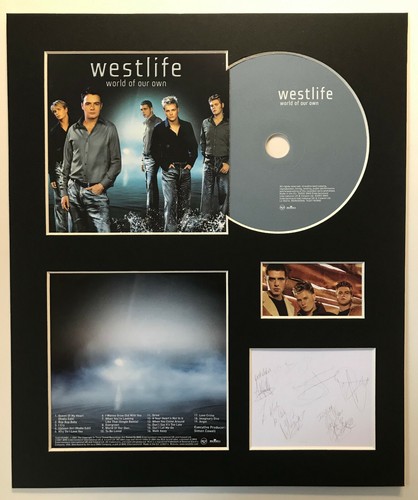 Westlife signed autographed - westlife,