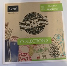 Serif Craft Artist & PhotoPlus - Brushes & Stamps Collection 2 - CD-ROM