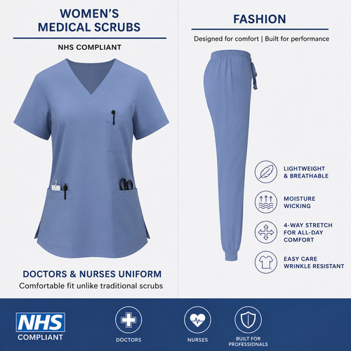 Womens medical scrubs - medical, |