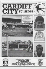 Mar 88 CARDIFF CITY v WREXHAM