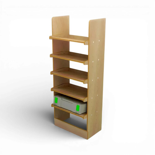 Van power tool storage rack - tool,