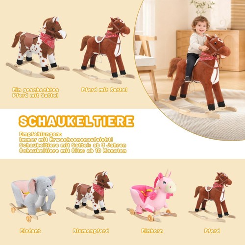 Rocking horse little - horse, baby