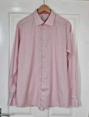 Eton men pink micro - men's,