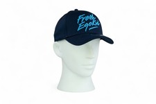Fresh Ego Kid Adult Cotton Script Cap / Blue Turquoise / RRP £35