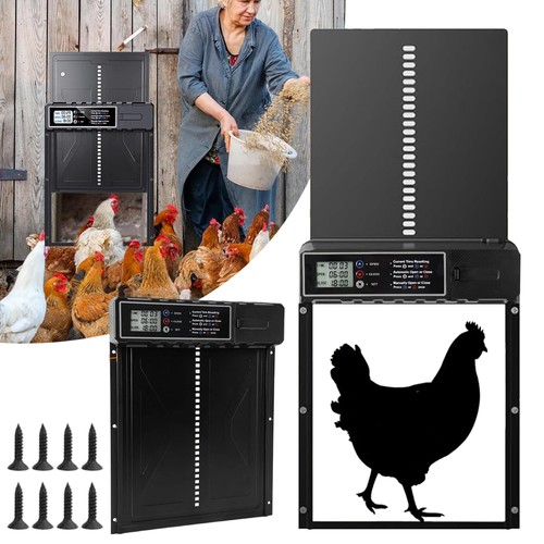 Auto chicken coop door - door, opener