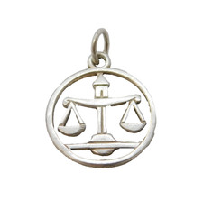 Sterling Silver Libra Scales