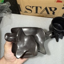 1 Killstar Ossuary black Ceramic Vertebrae Skeleton Gothic Plant Pot  Vase Goth