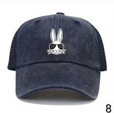 Navy Blue Printed Hip Hop