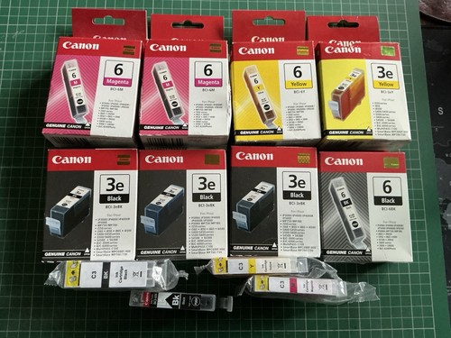 Canon ink cartridges job lot - canon,