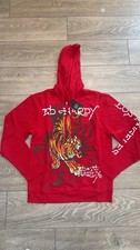 Ed Hardy USA Red Tiger Hoodie