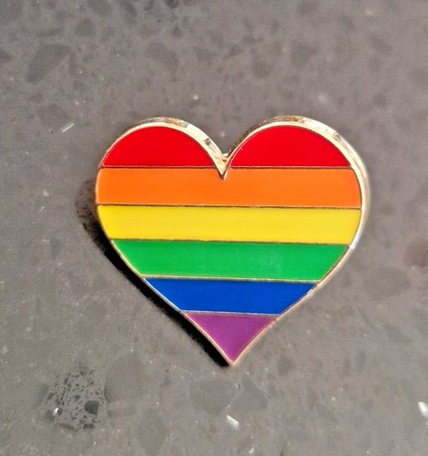 Rainbow pride tac pin badge - tac,