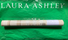 Laura Ashley Eaton Stripe Truffle Wallpaper W091224-A/1 (1 ROLL)SOME EDGE DAMAGE