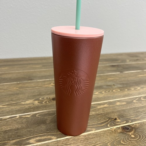 Starbucks tumbler rose - starbucks, gold