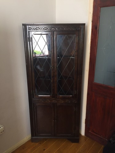 Pair victorian glazed - of,