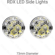 2 RDX LED 73mm Front Side
