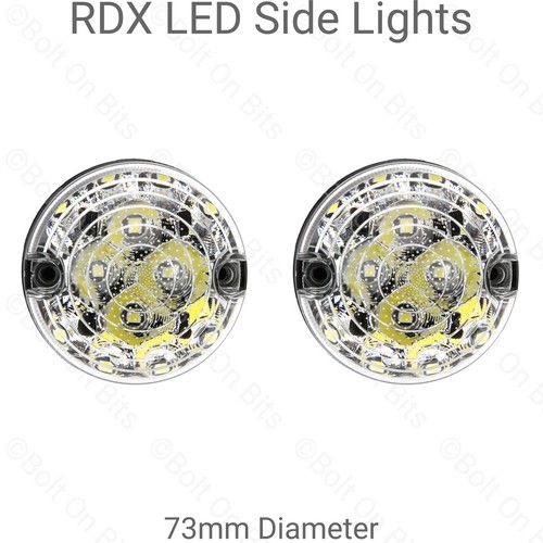 Rdx led 73mm - led, side