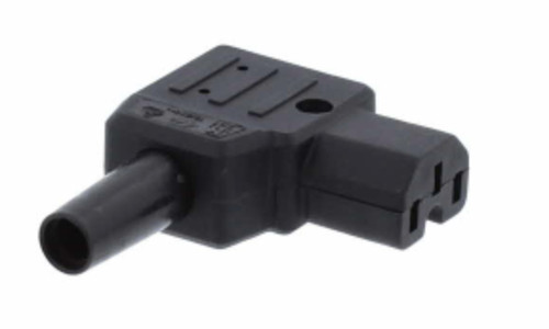 Right angle plug - right,