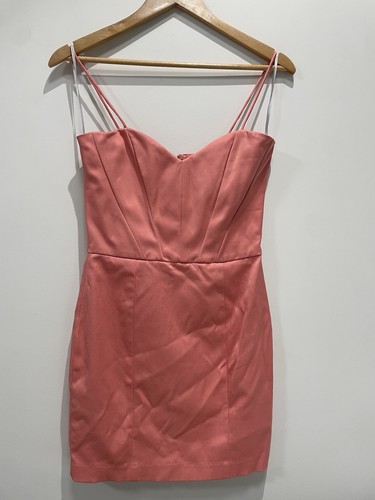 Shilla coral orange dress - orange,