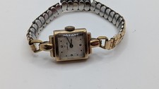 OMEGA LADIES 9ct GOLD WATCH