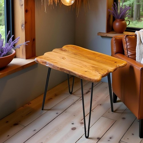 Natural edge coffee table - coffee,