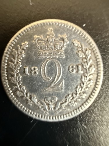 1861 queen victoria - 1861, silver