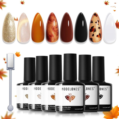 Gel nail polish set - gel,