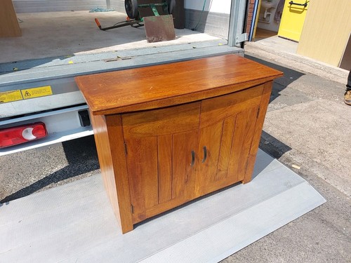 Solid wood cuboard sideboard - wood,