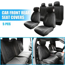 Car Front Rear Seat Covers Pad