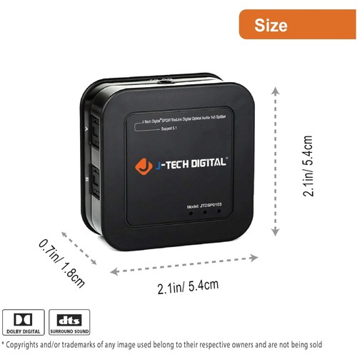 Optical splitter out spdif - 1:3,