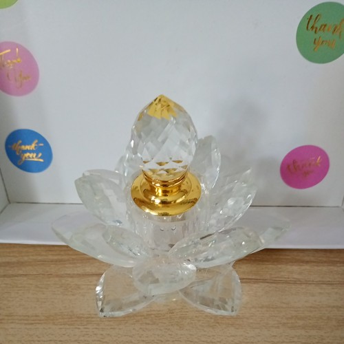Large crystal lotus refillable - crystal,