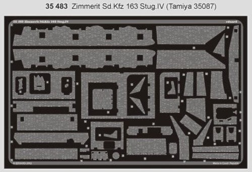 Eduard 35483 zimmerit stug - 35483,