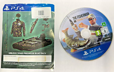 The Fisherman: Fishing Planet (Sony PlayStation 4, 2019)& Predator Boat Pack DLC