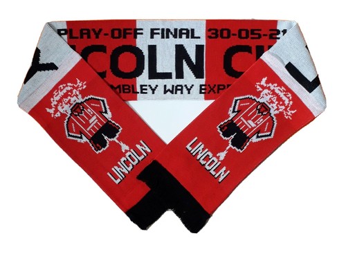 Lincoln city supporters scarf - lincoln,