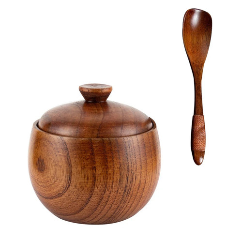 Set salt cellar with lid - set,