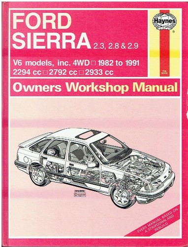 Ford sierra 2 9 v6 - sierra, 2.9
