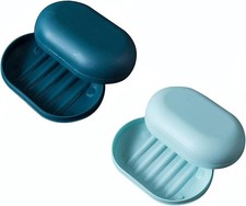 Soap Dish with Lid Travel Soap