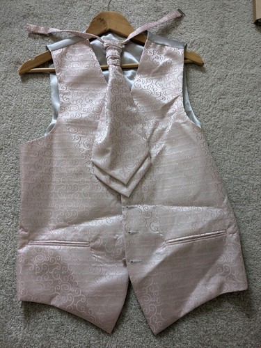 Men waistcoat cravat - waistcoat, &