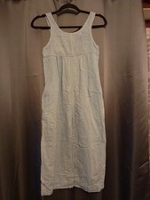 Zara Girls Size 11 To 12 Jumpsuit Cotton Denim Style Blue Summer