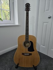 Aria AWN-15N Acoustic Guitar – Natural Finish – Serial No. S11070112