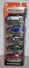 Matchbox MBX Japan Cruisers II 5 Pack Model Cars Mazda Subaru Nissan Lexus New