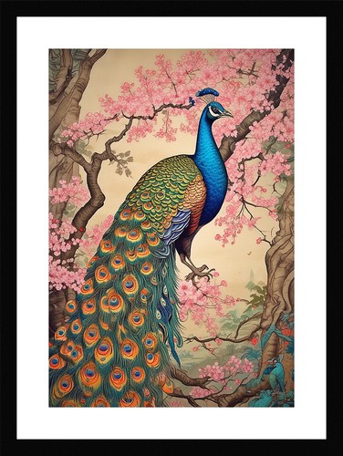 Majestic peacock art - majestic,