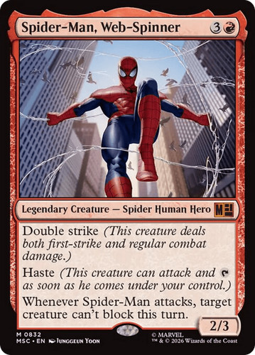 Spider man web spinner - -, msc
