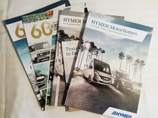 Continental Motorhome Sales Brochure Bundle Hymer Knaus Pilote Rapido