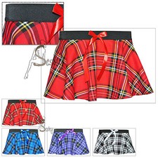 Children's Tartan Check Flared
